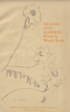 Gopal Ghose's cover for Wendy Scarfe, Shadows and Flowers, 1964
