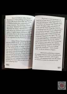 A scan of the text in the book on Writers Workshop (2/2).
